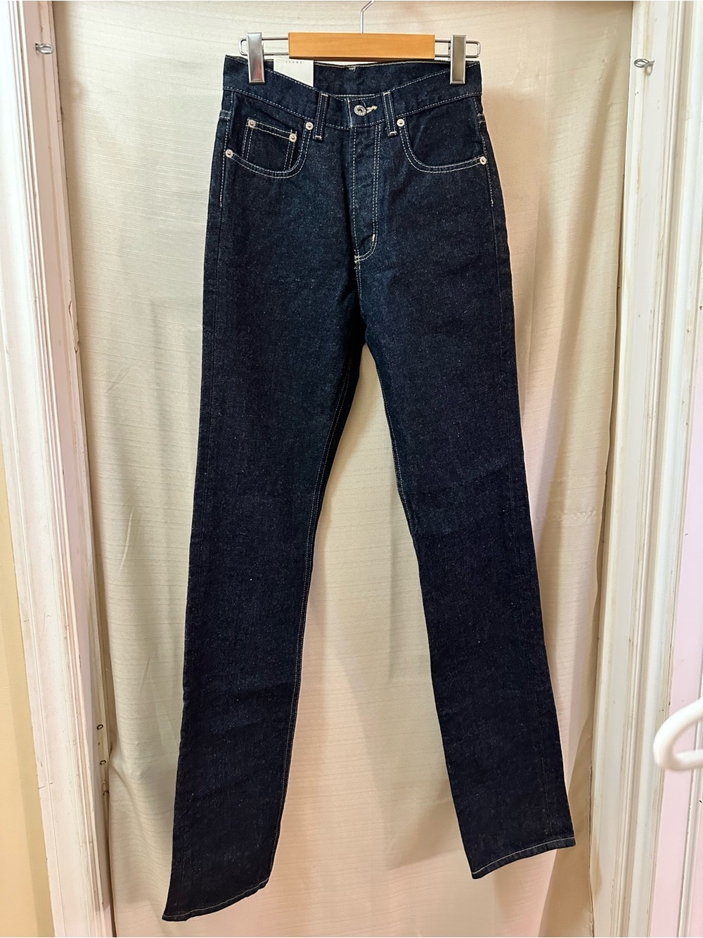 Y2K Manager Dark Wash Hipster Jeans NWT 26x36 Deadstock Women’s Denim Pants